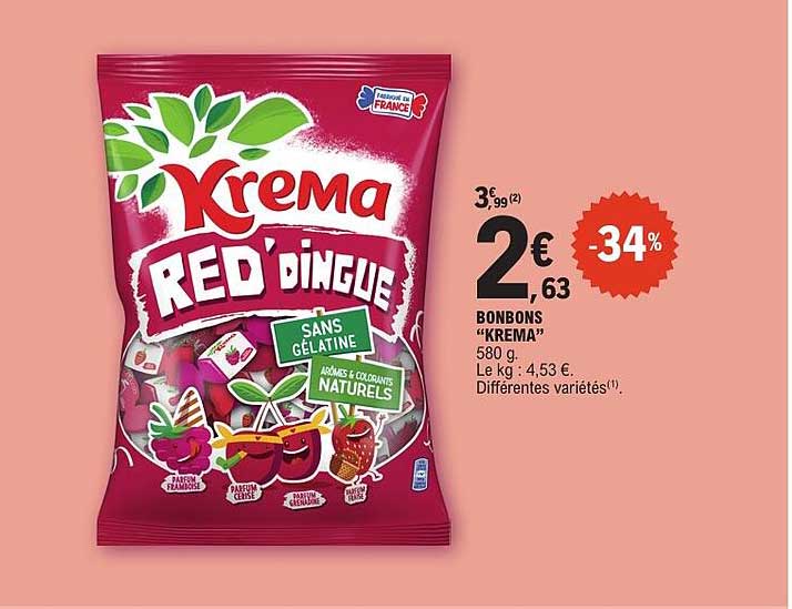 BONBONS “KREMA” 580 g