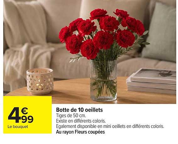 Botte de 10 oeillets