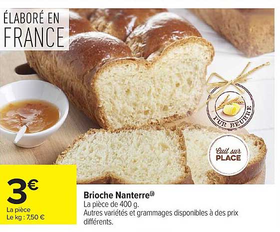 Brioche Nanterre