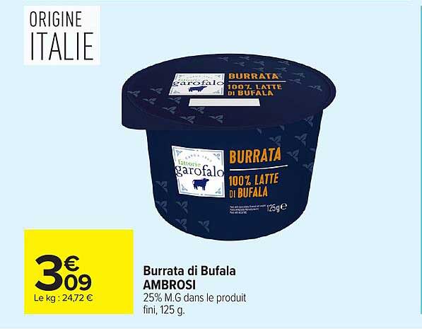 Burrata di Bufala AMBROSI