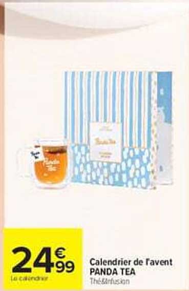 Calendrier de l'avent PANDA TEA