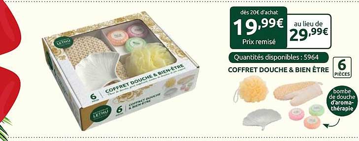COFFRET DOUCHE & BIEN ETRE