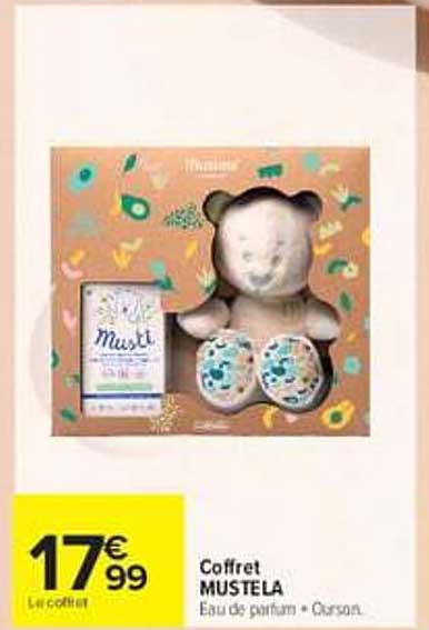 Coffret MUSTELA Eau de parfum + Caresse