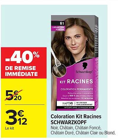 Coloration Kit Racines SCHWARZKOPF