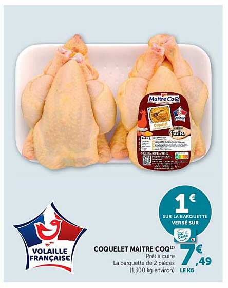 COQUELET MAITRE COQ