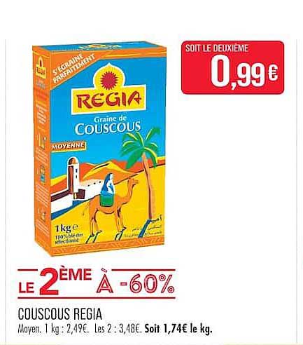 COUSCOUS REGIA