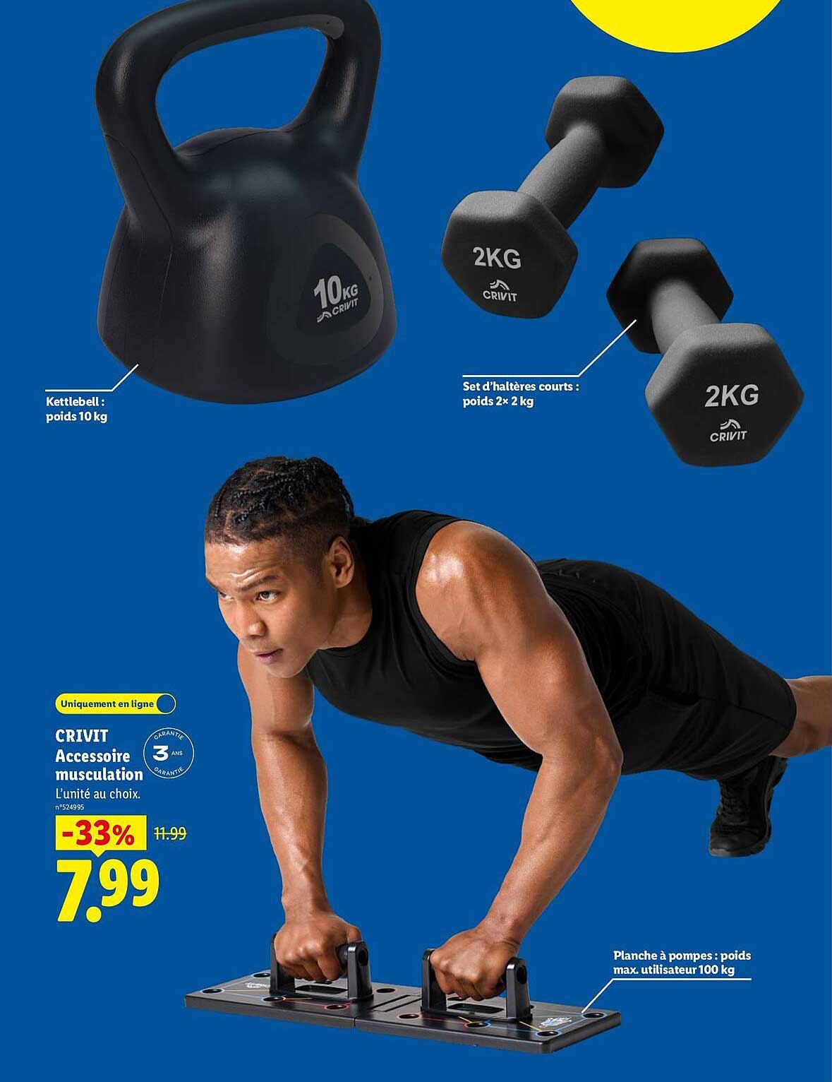 CRIVIT Accessoire musculation
