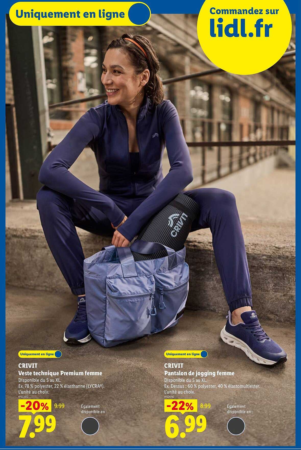 CRIVIT Veste technique Premium femme