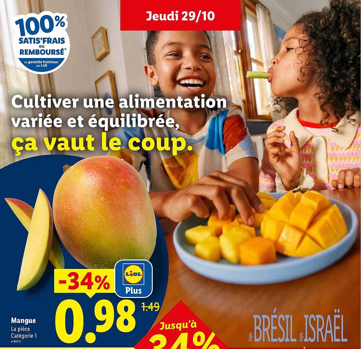 Cultiver une alimentation variée et équilibrée, ça vaut le coup.
