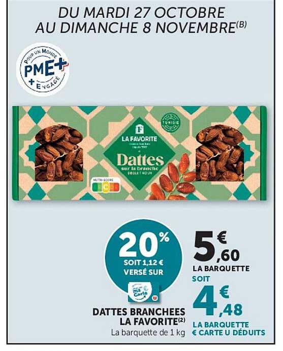DATTES BRANCHEES LA FAVORITE