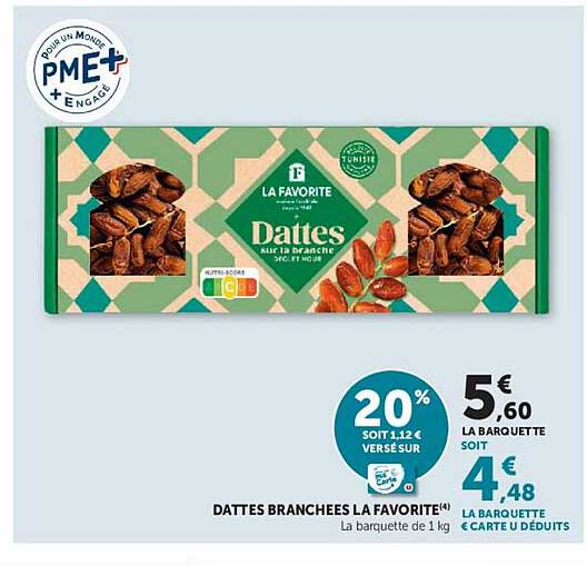 Dattes branches LA FAVORITE