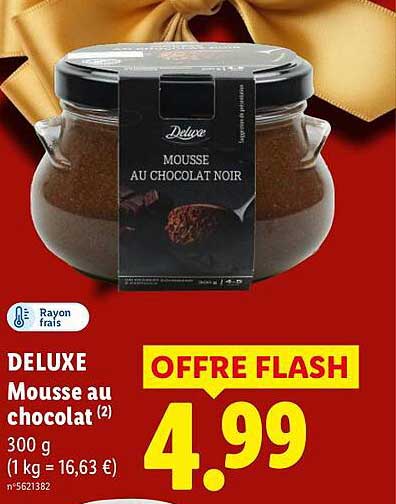 DELUXE Mousse au chocolat