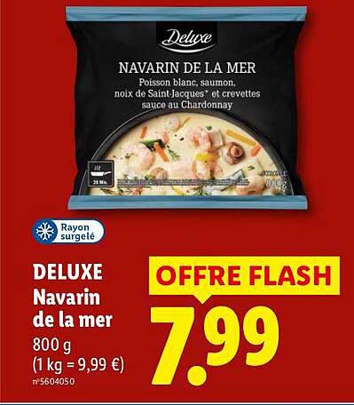 DELUXE Navarin de la mer 800 g