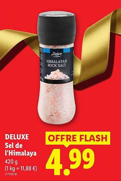 DELUXE Sel de l'Himalaya 420 g (1 kg = 11,88 €)