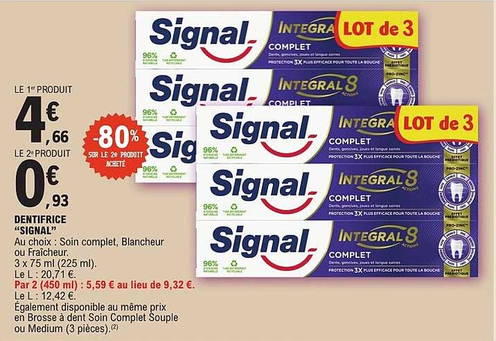 DENTIFRICE “SIGNAL”