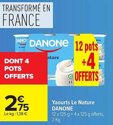 DONT 4 POTS OFFERTS
