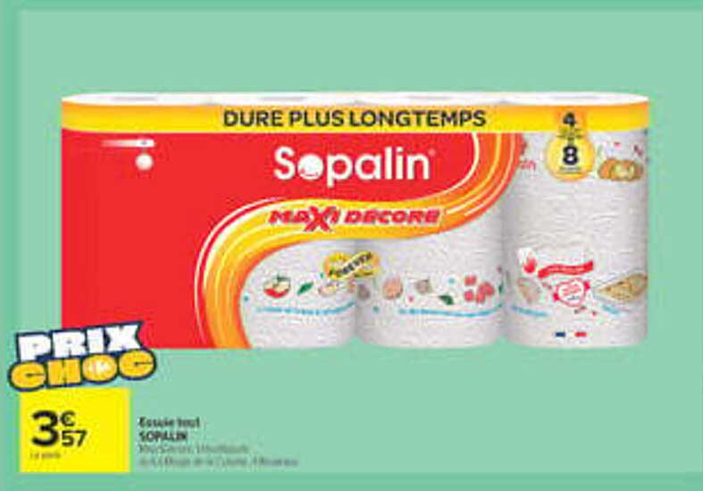 DURE PLUS LONGTEMPS Sopalin Maxi Décor