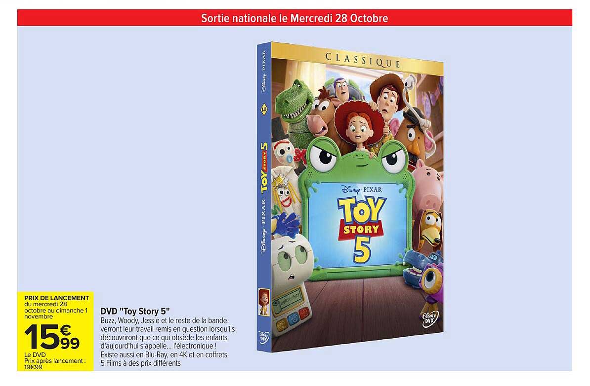 DVD "Toy Story 5"