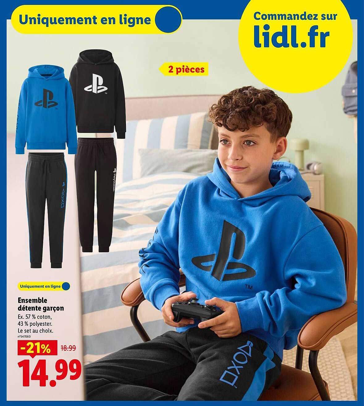Ensemble détente garçon
