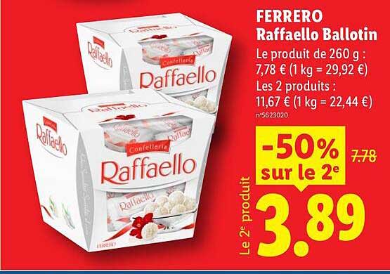 FERRERO Raffaello Ballotin
