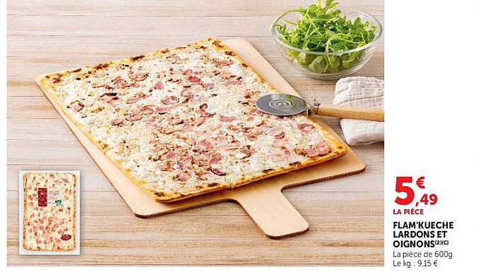 FLAM’KÜCHE LARDONS ET OIGNONS