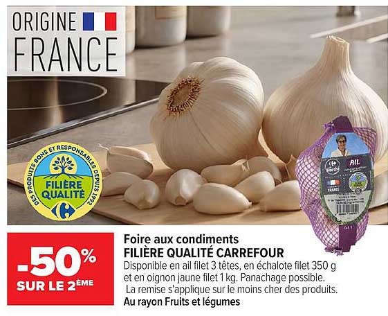 Foire aux condiments FILIÈRE QUALITÉ CARREFOUR