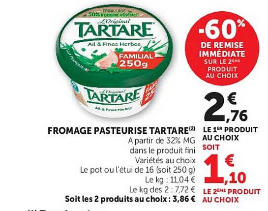 FROMAGE PASTEURISE TARTARE(2)