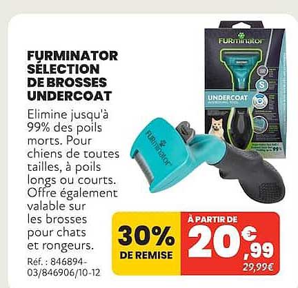 FURMINATOR SELECTION DE BROSSES UNDERCOAT