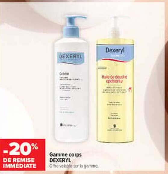 Gamme corps DEXERYL