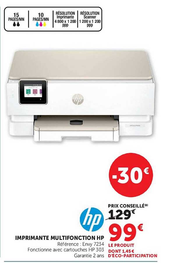 IMPRIMANTE MULTIFONCTION HP