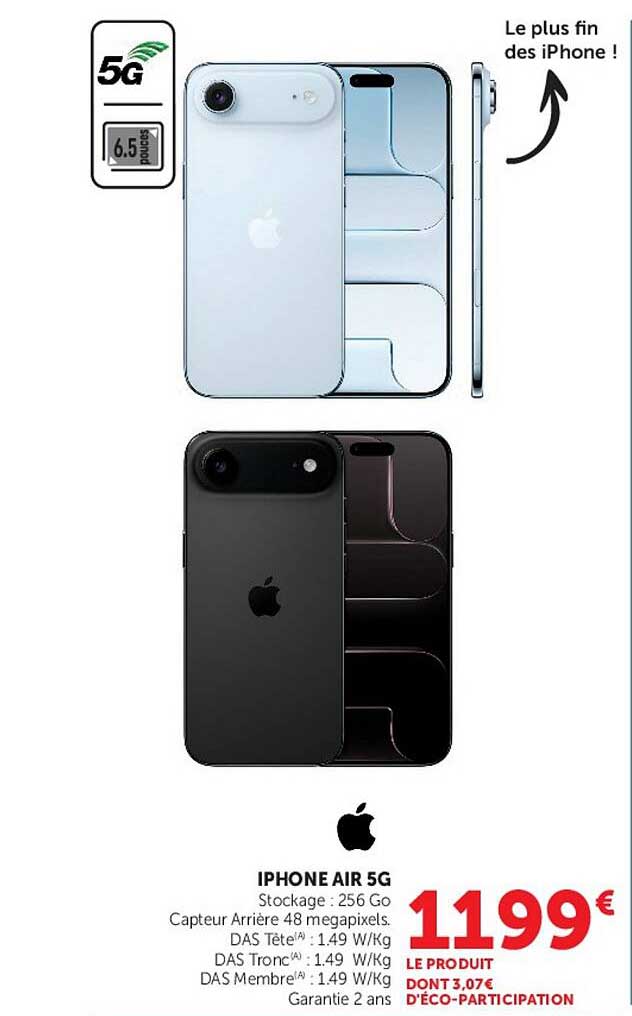 IPHONE AIR 5G