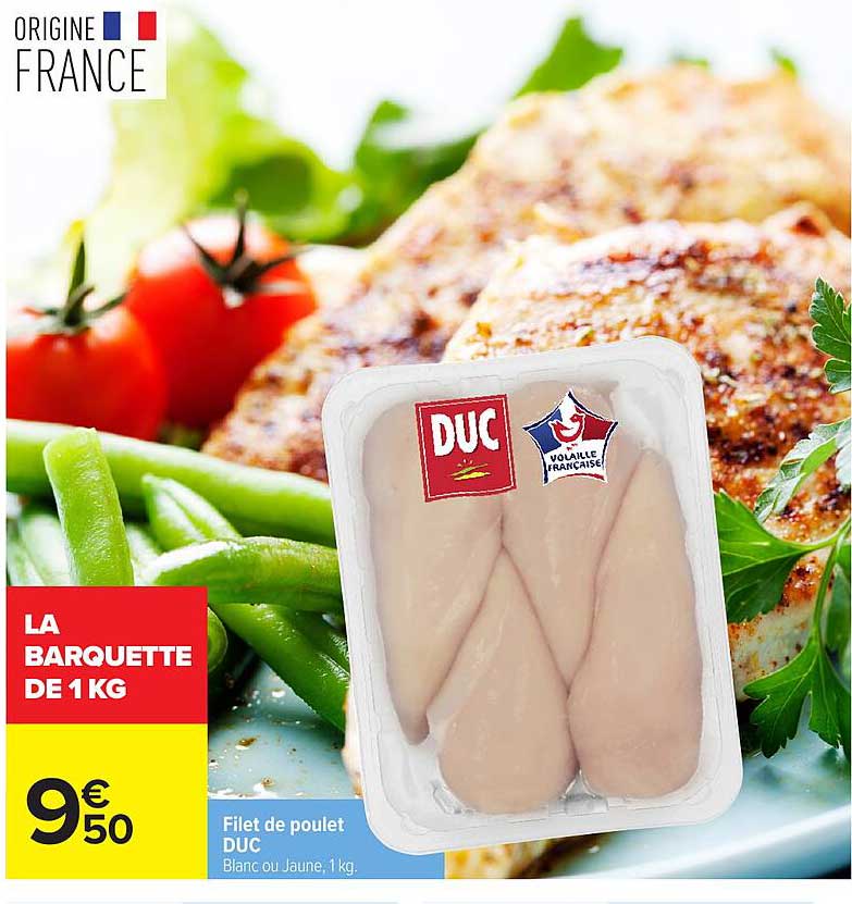 LA BARQUETTE DE 1 KG