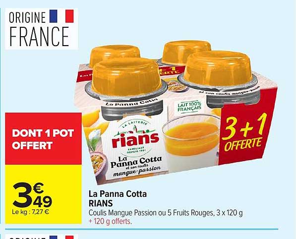 La Panna Cotta RIANS