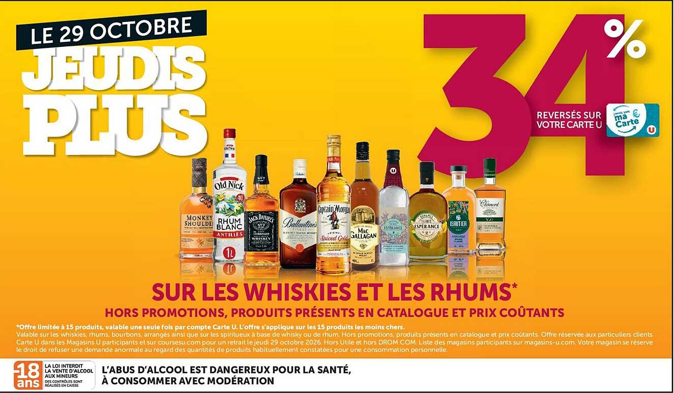 LE 29 OCTOBRE JEUDIS PLUS