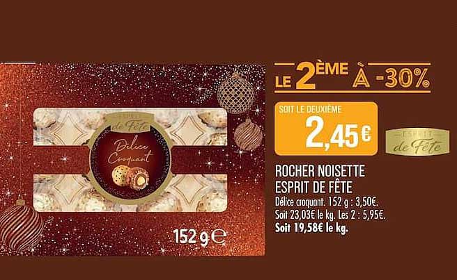 LE 2EME À -30%