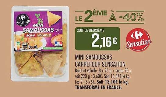 LE 2ÈME À -40%