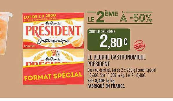 LE 2ÈME À -50%