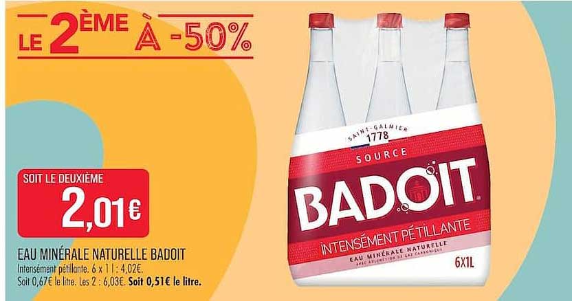 LE 2ÈME À -50%