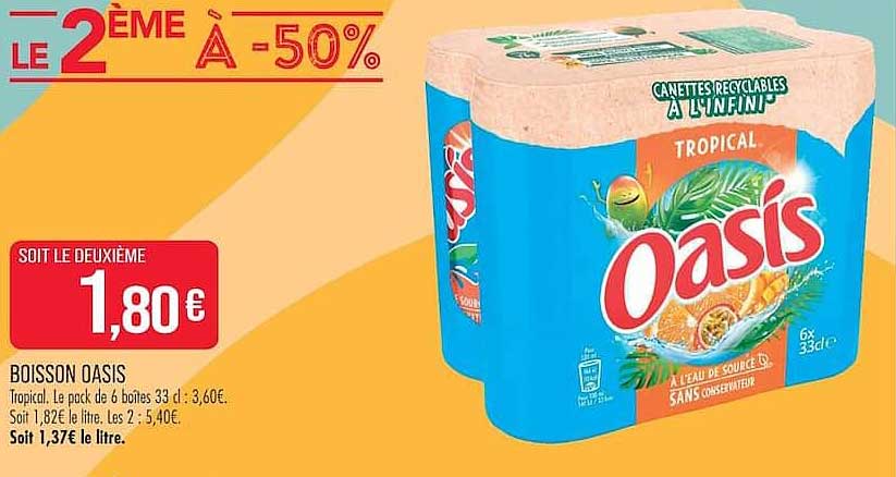 LE 2ÈME À -50%