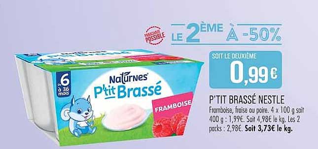 LE 2ÈME À -50%