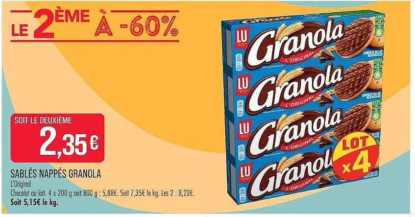 LE 2ÈME À -60%
