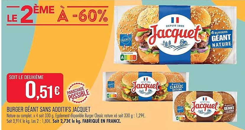 LE 2ÈME À -60%