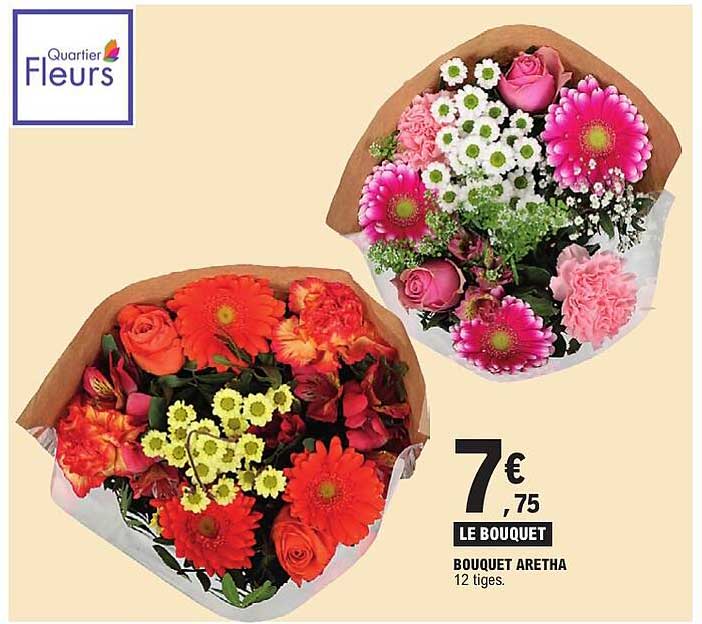 LE BOUQUET BOUQUET ARETHA 12 tiges.