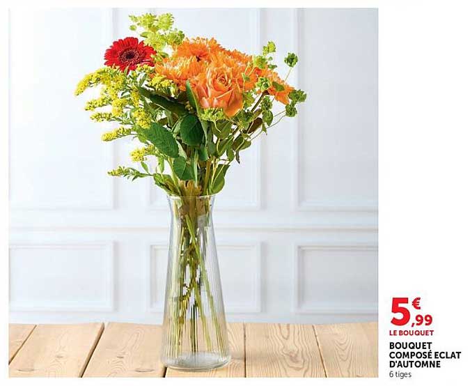 LE BOUQUET COMPOSÉ ÉCLAT D'AUTOMNE