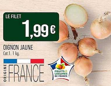 LE FILET OIGNON JAUNE