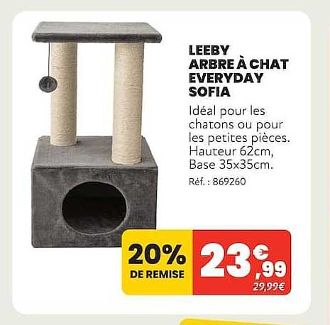LEEBY ARBRE À CHAT EVERYDAY SOFIA