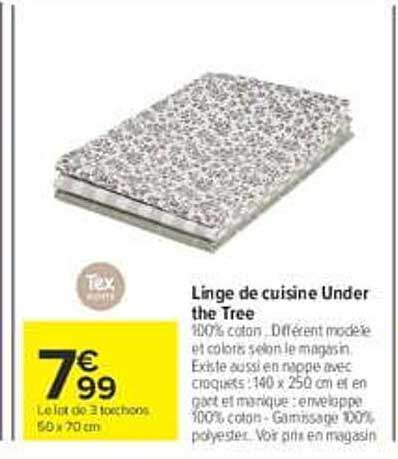 Linge de cuisine Under The Tree