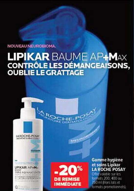 LIPIKAR BAUME AP+M MAX CONTRÔLE LES DÉMANGEAISONS, OUBLIE LE GRATTAGE