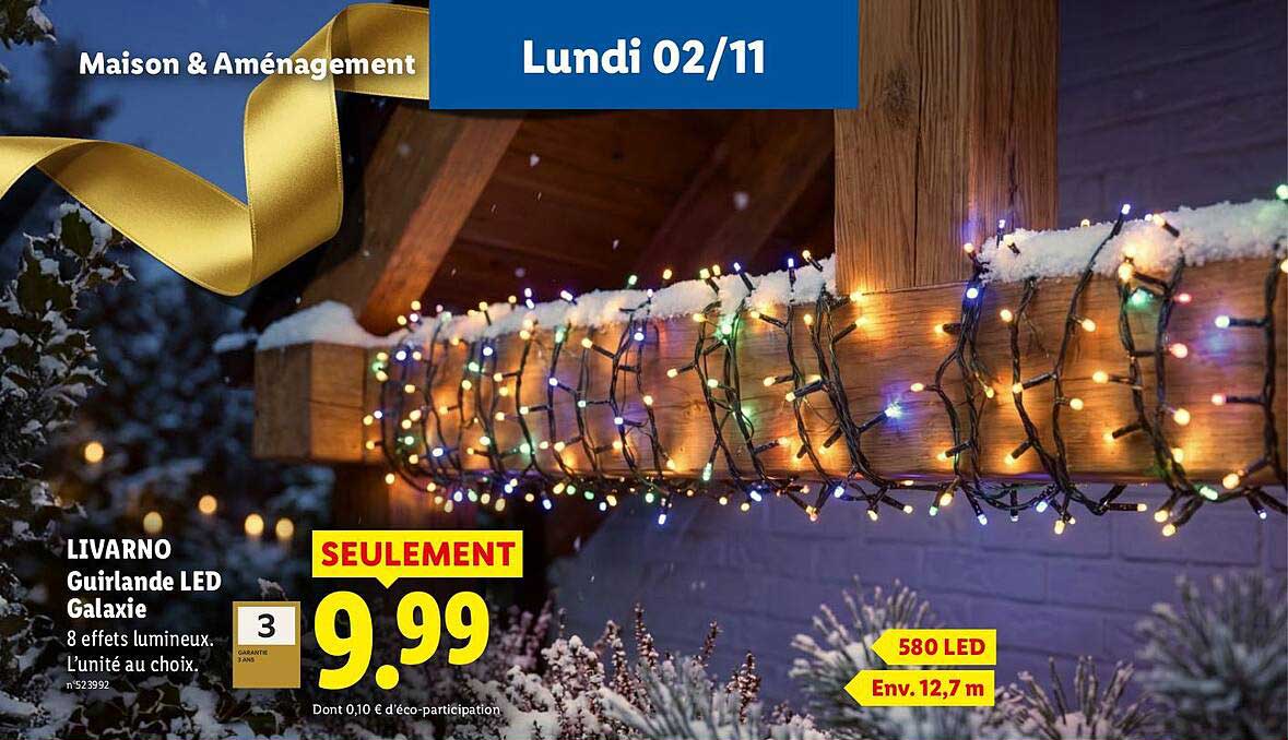 LIVARNO Guirlande LED Galaxie
