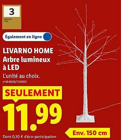LIVARNO HOME Arbre lumineux à LED
